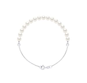 Bracelet Love Chained Perles Rondes - Argent 925 Millièmes