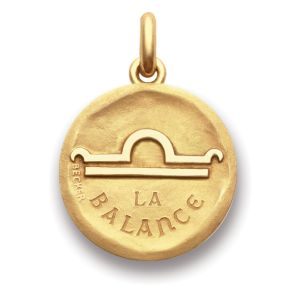 Médaille  Becker  Symbole  Balance  1  Face 