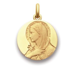 Médaille  Becker  Sainte  Christine